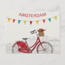 Suche nach rotes fahrrad postkarten Illustration