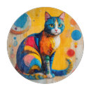 Suche nach geometrisches tier schneidebrettchen Katze