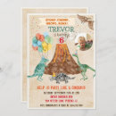 Suche nach vulkan einladungen Dinosaurier