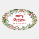 Suche nach eleganter weihnachtskranz aufkleber Aquarell