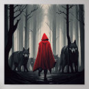 Suche nach red riding hood poster Rot