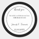 Suche nach schwarz weiße hochzeit aufkleber Paar