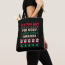 Suche nach lustige hässliche taschen Weihnachtsmann