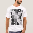 Suche nach geometrische muster tshirts Quadrat