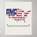 Suche nach amerika poster Typografie