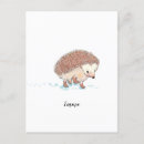 Suche nach igel illustration postkarten Winter