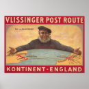 Suche nach hafen poster Vintag