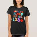Suche nach legende seit 1984 tshirts Retro