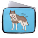 Suche nach sibirischer husky laptop schutzhüllen Hund