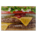 Suche nach hamburger schneidebrettchen Cheeseburger