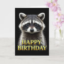 Suche nach waschbär geburtstag karten Für alle
