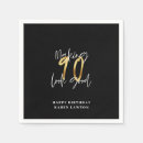 Suche nach 90 geburtstag servietten Schwarz und gold