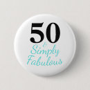 Suche nach fünfzig buttons 50 geburtstag