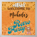 Suche nach retro party poster Diskoball