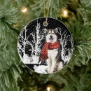 Suche nach hund im schnee ornamente Schneehund
