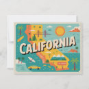 Suche nach california map postkarten Modern
