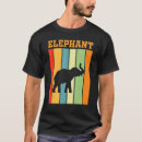 Suche nach elefant silhouette tshirts Retro