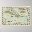 Suche nach westindien poster Map