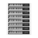 Suche nach tastatur rücksende aufkleber Pianist