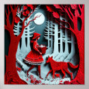 Suche nach red riding hood poster Kleine rote reithaube