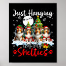 Suche nach sheltie poster Weihnachtsbaum