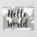 Suche nach hallo welt postkarten Modern