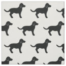 Suche nach hunde für sie stoffe Silhouette