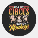 Suche nach zirkus affe aufkleber Sprichwort