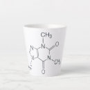 Suche nach koffeinmolekül tassen Wissenschaft