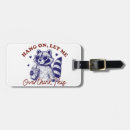 Suche nach waschbär gepäckanhänger Lustig