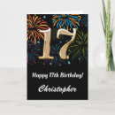 Suche nach 17 geburtstag karten 17 siebzehn jahre alt
