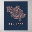 Suche nach san jose poster Map