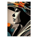 Suche nach abstraktes gesicht poster Modern