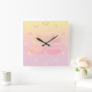 Suche nach rosa lotus wanduhren Gelb