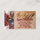 Suche nach burlap visitenkarten Land