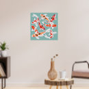 Suche nach japanische orange poster Koi