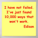 Suche nach edison poster Erfinder