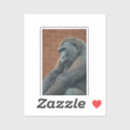 Suche nach gorilla aufkleber Affe