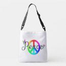 Suche nach frieden handtaschen Regenbogen