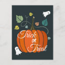 Suche nach halloween geist postkarten Kürbis