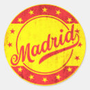 Suche nach madrid aufkleber Reise