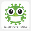 Suche nach virus aufkleber Krankenschwester