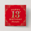 Suche nach 13 geburtstag buttons Kindergeburtstag