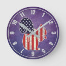 Suche nach american flag wanduhren 4th of july