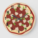 Suche nach pie poster wanduhren Pizza