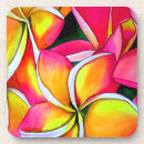 Suche nach frangipani untersetzer Tropisch