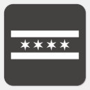 Suche nach chicago flagge aufkleber Weiß