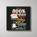 Suche nach nerd leinwandbilder Buch