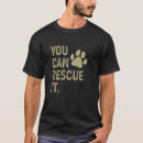 Suche nach rettung tshirts Tier