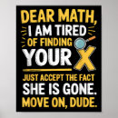 Suche nach mathe spaß poster Männer